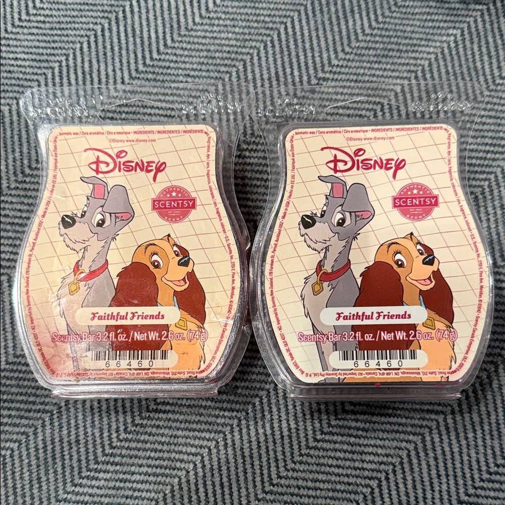 Disney Scentsy Faithful Friends Wax Bars (2)